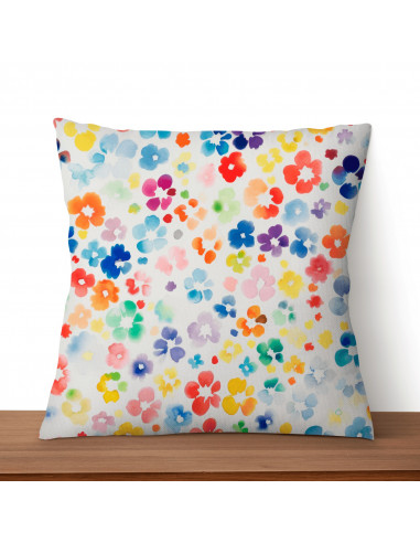 Almohadones Floreado Colorido