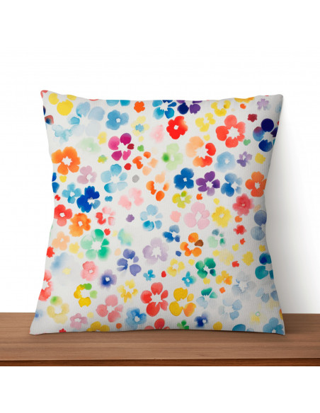 Almohadones Floreado Colorido