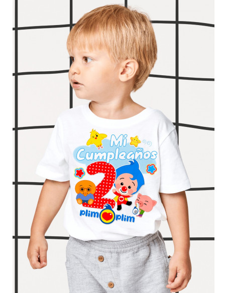 Remeras Plim Plim Cumpleaños