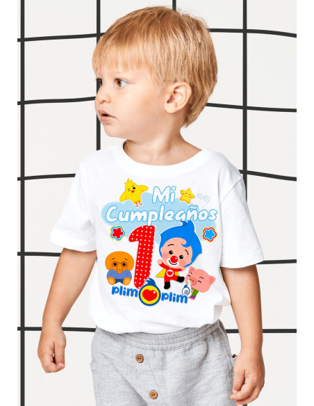 Remeras Plim Plim Cumpleaños