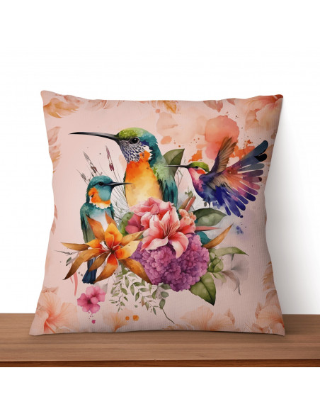 Almohadones Colibrí Vintage