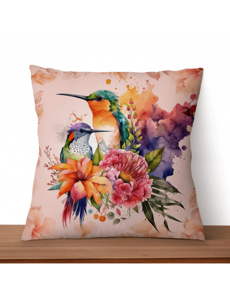 Almohadones Colibrí Vintage