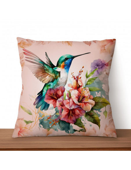 Almohadones Colibrí Vintage