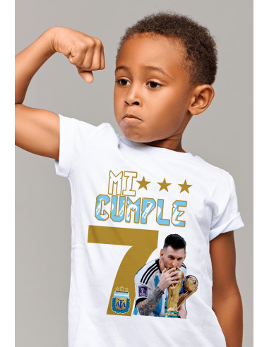 Remeras Argentina Cumpleaños