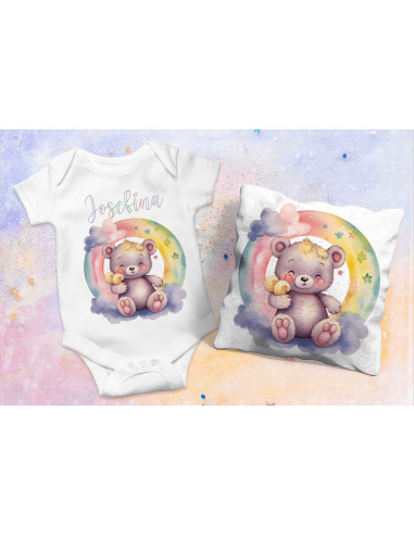 Body Almohadón Ositos Coloridos +...
