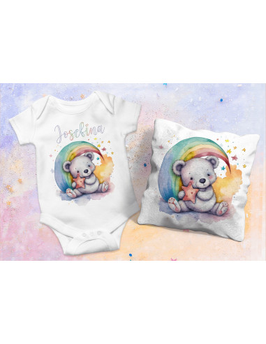 Body Almohadón Ositos Coloridos +...