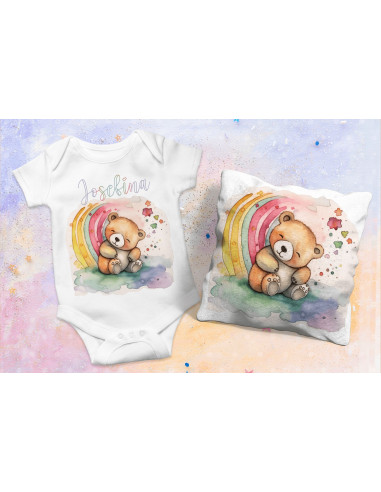 Body Almohadón Ositos Coloridos +...
