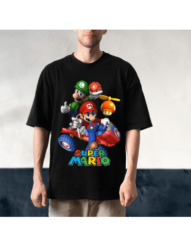 Remeras Mario Bros 2