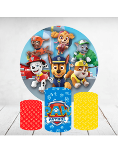 Decoración mesa Paw Patrol