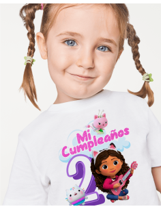 Remeras Gabby Cumpleaños