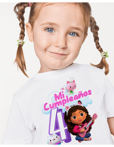 Remeras Gabby Cumpleaños