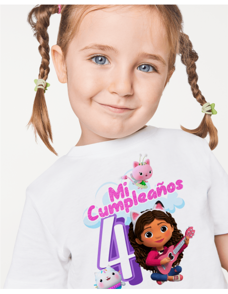 Remeras Gabby Cumpleaños