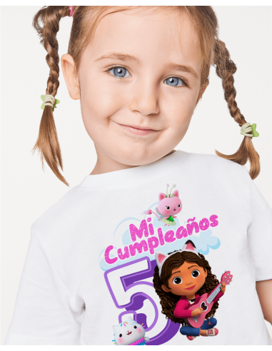 Remeras Gabby Cumpleaños