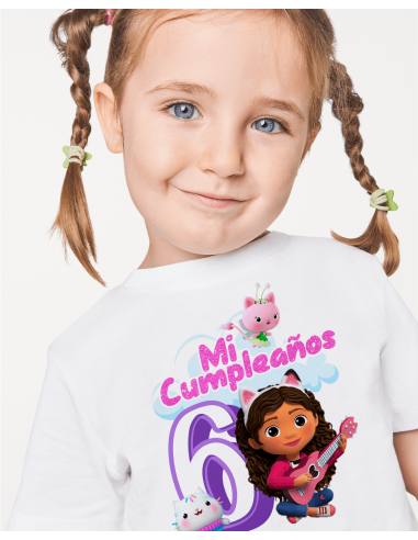Remeras Gabby Cumpleaños