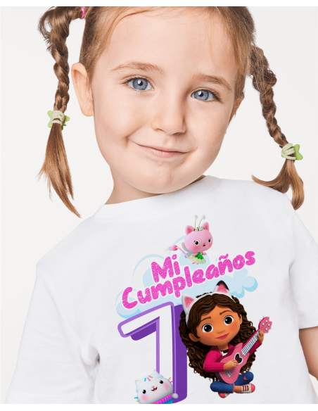 Remeras Gabby Cumpleaños