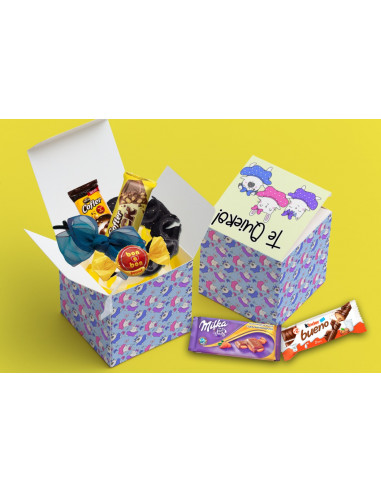 CAJA PARA SUBLIMAR DÍA DEL AMIGO