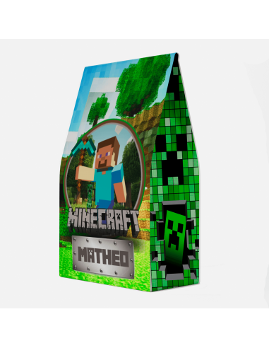 Bolsitas Imprimible - Minecraft