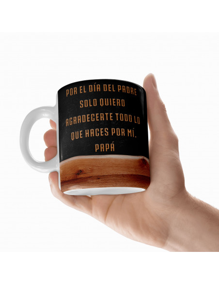 Tazas día del padre frases