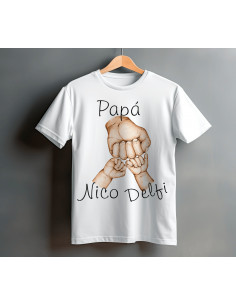 Remeras Manos día del padre