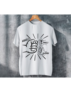 Remeras Manos día del padre...