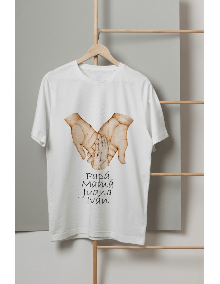 Remeras Manos Familia