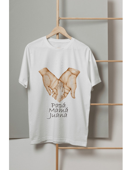 Remeras Manos Familia