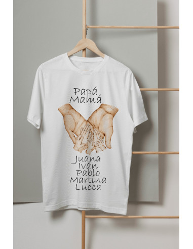 Remeras Manos Familia