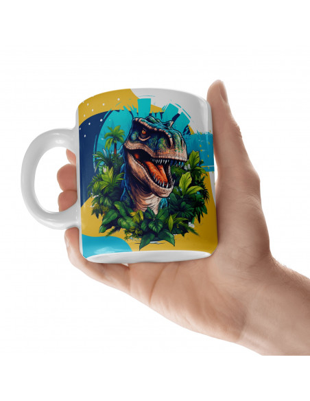 Dinosaurio Taza Almohadón