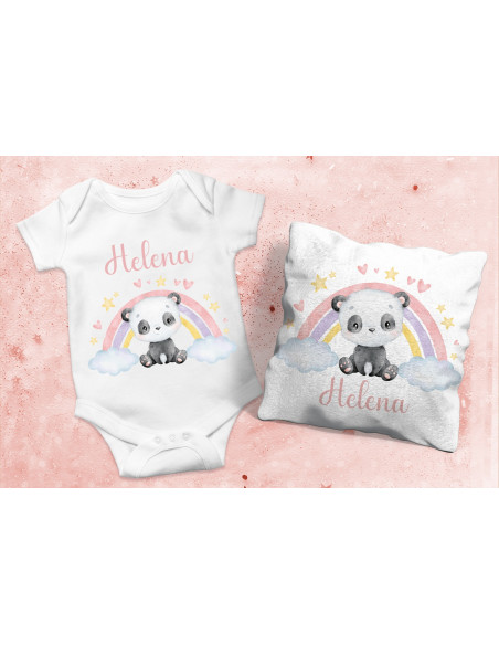 Body Almohadón animalitos arcoíris