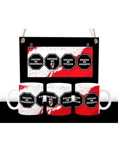 TAZAS EXCESO RIVER BOCA