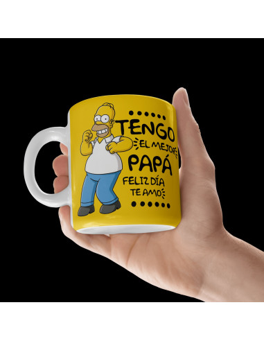 TAZA DIA DEL PADRE HOMERO