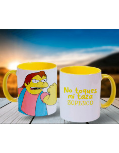 NO TOQUES MI TAZA-SIMPSON 2