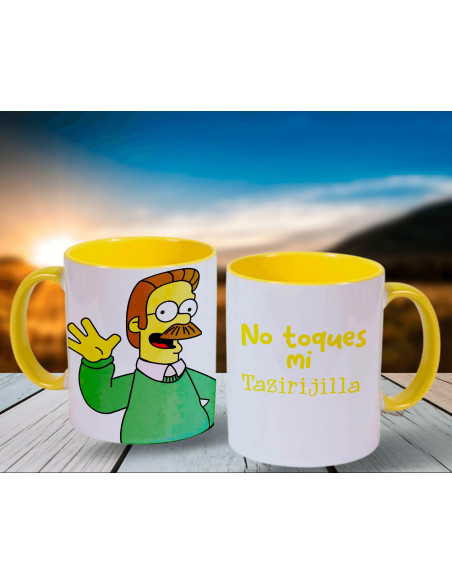 NO TOQUES MI TAZA-SIMPSON