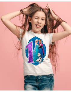Remeras Frozen Cumpleaños