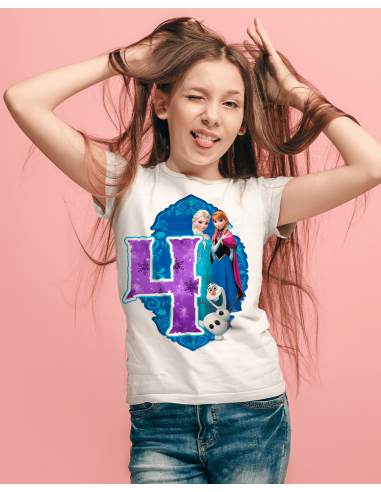 Remeras Frozen Cumpleaños