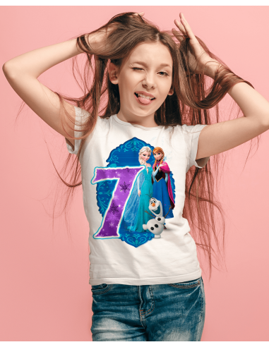 Remeras Frozen Cumpleaños