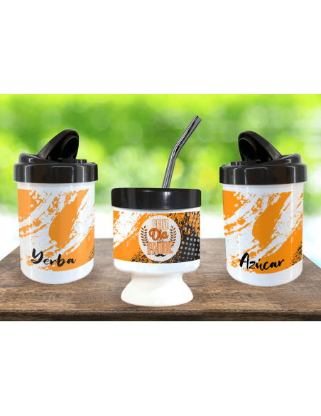 SET DE MATE ESTAMPADOS DIA DEL PADRE