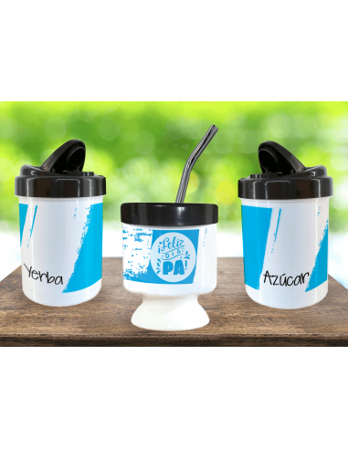 SET DE MATE ESTAMPADOS DIA DEL PADRE