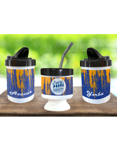 SET DE MATE ESTAMPADOS DIA DEL PADRE