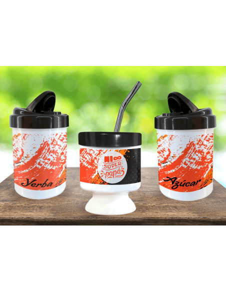 SET DE MATE ESTAMPADOS DIA DEL PADRE