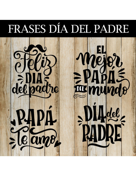 20 Frases png Día del Padre