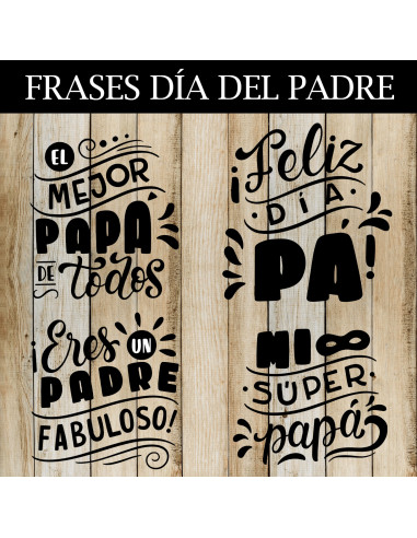 20 Frases png Día del Padre