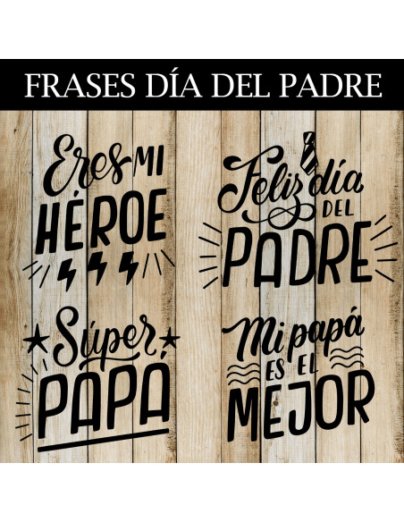 20 Frases png Día del Padre