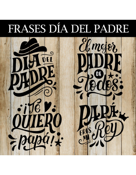 20 Frases png Día del Padre