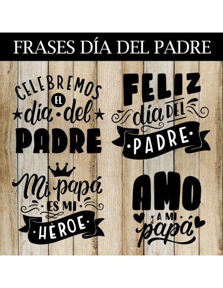 20 Frases png Día del Padre