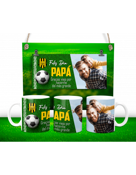 Tazas día del padre foto futbol - 29 modelos