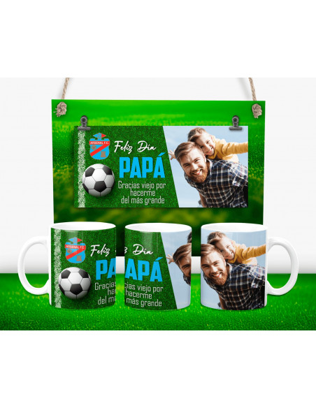Tazas día del padre foto futbol - 29 modelos