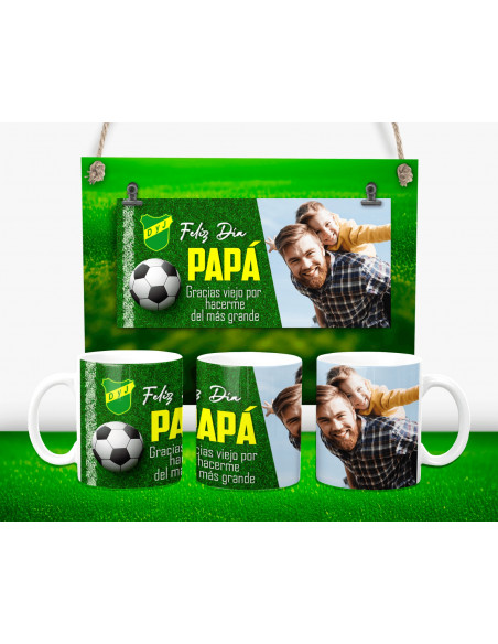 Tazas día del padre foto futbol - 29 modelos