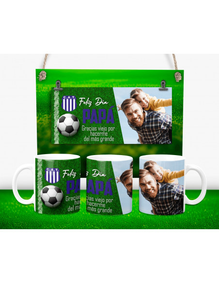 Tazas día del padre foto futbol - 29 modelos