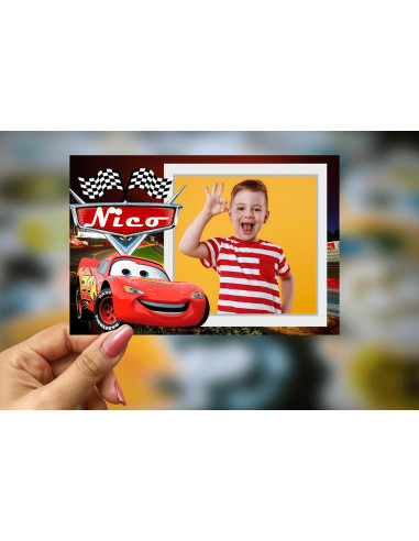Plantillas para fotos recuerdo - Cars